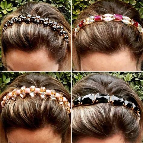 Presilhas, Tiaras E Faixas Femininas Para Cabelo .